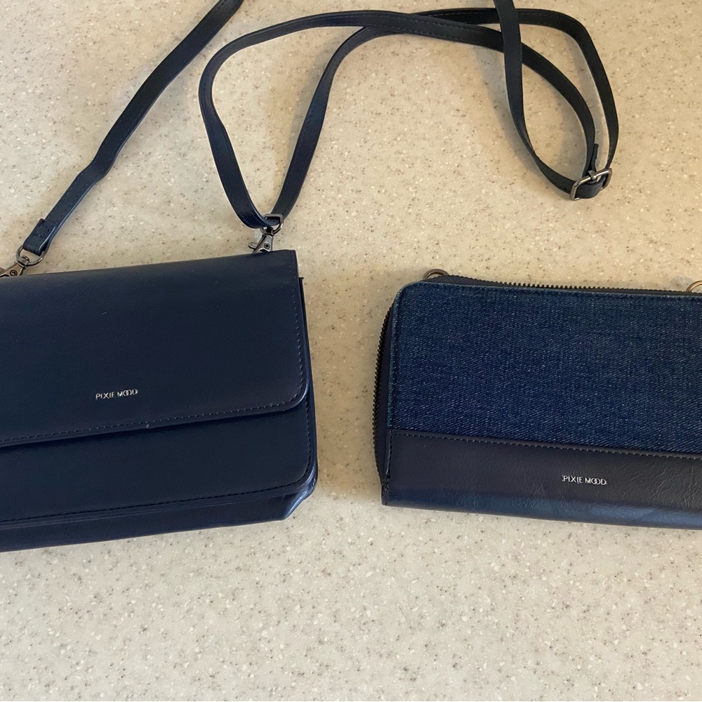 🔥Pixie Mood Navy Jane 2 in 1 Crossbody Bag